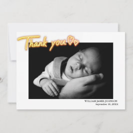 Anuncio Foto personalizado en blanco y negro. Nacimiento p