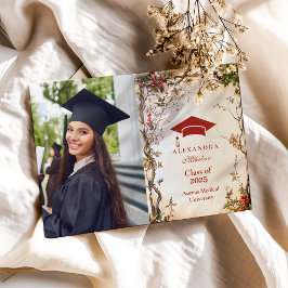 Anuncio Foto Rustic Wildflowers Graduation Party