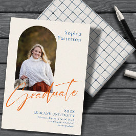 Anuncio Foto simple azul y Naranja