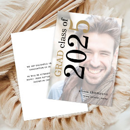 Anuncio Foto Superposición de negrita Tipografía 2023 Grad