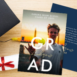 Anuncio Fotografía De Graduación Moderna Y Tipografía Auda