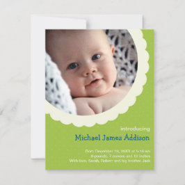 Anuncio Fotografía de un punto polka verde rosetón bebé li