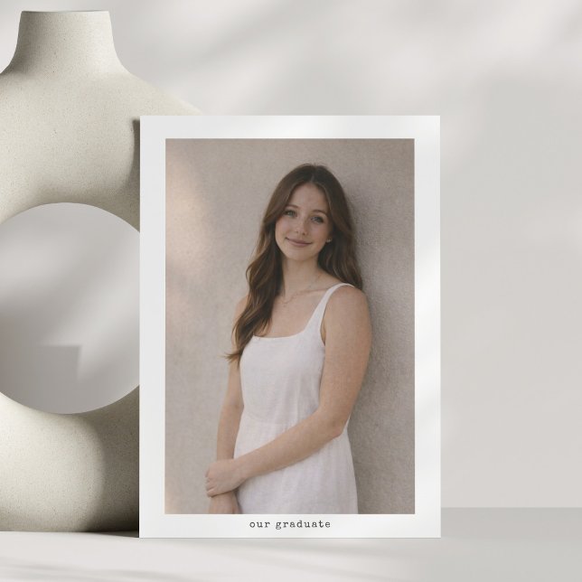 Anuncio Fotomínima Vertical Graduación de la Clase de 2026 (Subido por el creador)