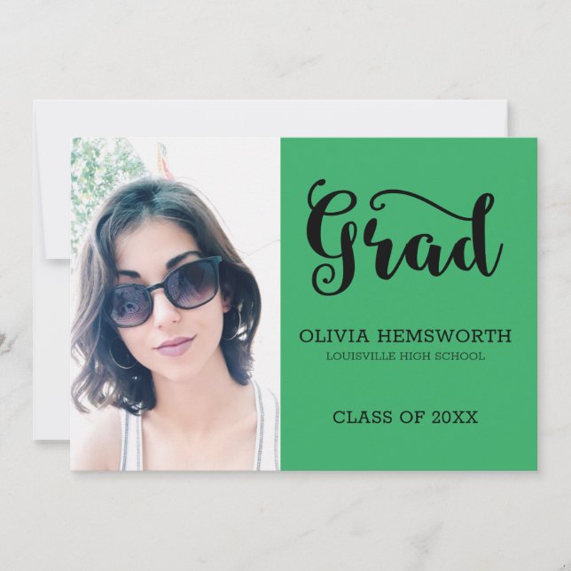 Anuncio Fotos Y Cartas Negras Graduadas (Anverso)