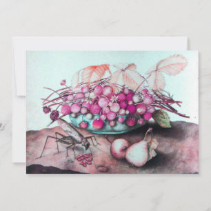 Anuncio FRUTAS DE TEMPORADA / FRESAS, PERLAS Fuchsia rosa