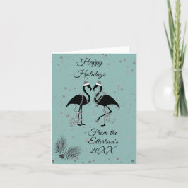 Anuncio Fun Flamingos Purpurinas Navidades Personalizados