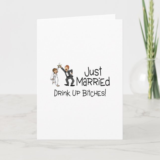 Anuncio Funeraria tostada de Boda recién casada (Anverso)