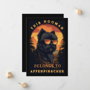 Anuncio Funny Affenpinscher Dog Parent Personalizado