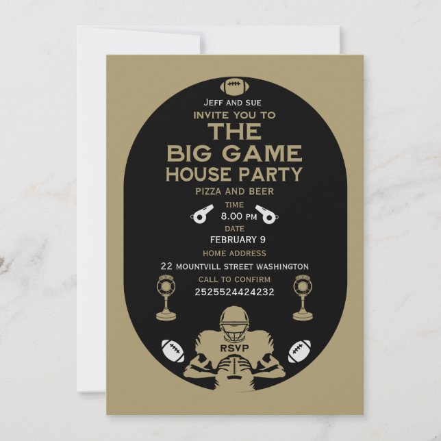 Anuncio Fútbol El Fiesta de Big Game TV Watch (Anverso)