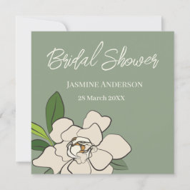 Anuncio Gardenia floral blanca simple Jardín ducha de novi