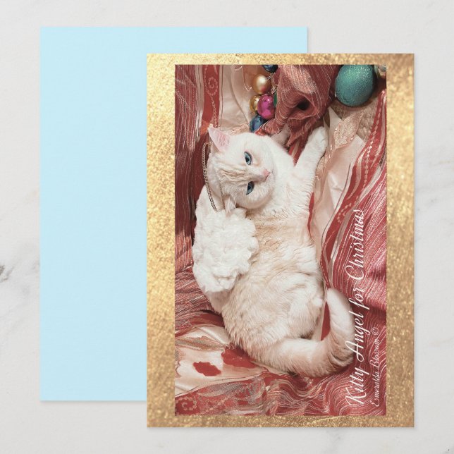 Anuncio Gatito para Navidad (Anverso / Reverso)