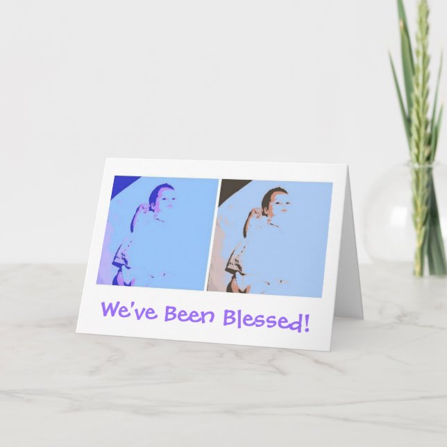 Anuncio Gemelos recién nacido (Anverso)