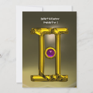 Anuncio GEMINI ALEXANDRITE amarillo brillante, gris