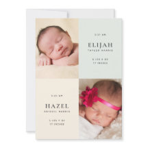 Gente Gemelos Neutrales Foto Nacida en Dos Partes