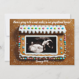 Anuncio Gingerbread House Bebé Embarazo Ultrasonido Único