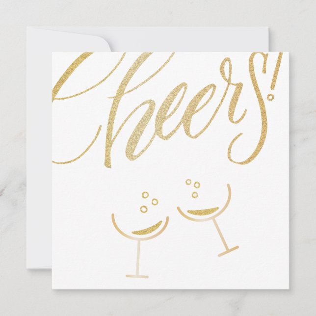 Anuncio Glasses Gold Cheers (Anverso)