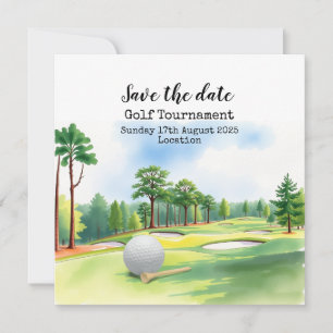 Anuncio Golf Salvar el torneo de golf de fecha