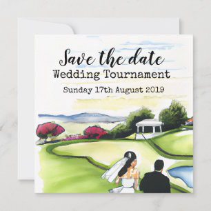 Anuncio Golf Salven la fecha del Torneo Boda de Golf Annou