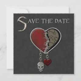 Anuncio gótico de Save the Date - Invitación