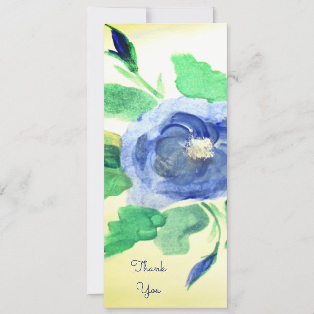 Anuncio Gracias a los Invitados el Día de la Boda (Anverso)