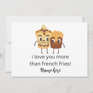 Anuncio Graciosas Fries Francesas que me encantan añaden n