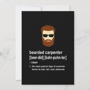 Anuncio Graciosos carpinteros de barba