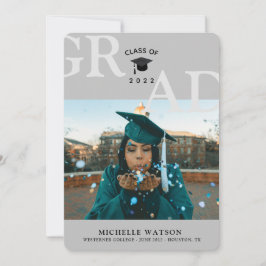 Anuncio GRAD Clase de Foto Personalizada Graduación Modern