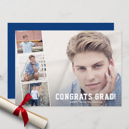 Anuncio Grado de felicitaciones, Partido de Graduación Azu