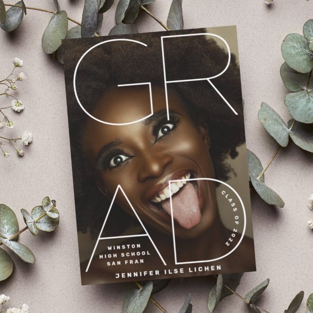 Anuncio GRADO DE SECUNDARIA | Guión de texto de foto moder (Subido por el creador)