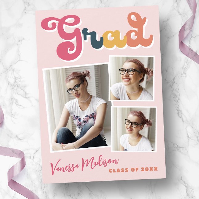 Anuncio Grado fotográfico de estilo retro moderno Boho ros (Subido por el creador)