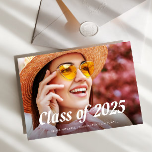 Anuncio Grado moderno   Clase de Graduación de Foto de 202