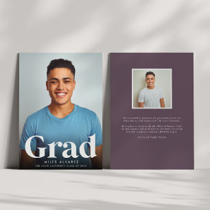 Anuncio Grado moderno   Graduación fotográfica