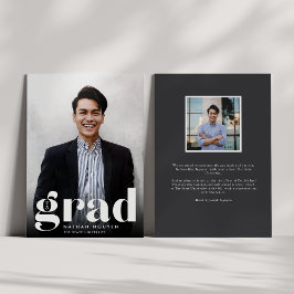 Anuncio Grado moderno | Graduación fotográfica