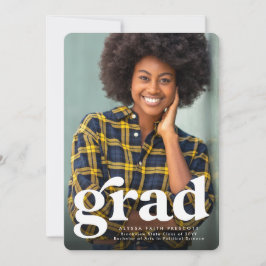 Anuncio Grado negrita simple foto vertical verde