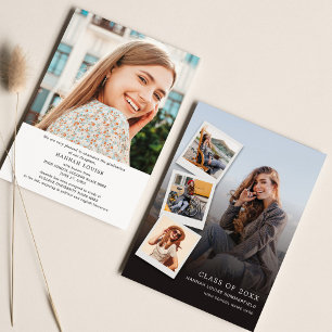 Anuncio Graduación 2025 Collage de fotos moderno