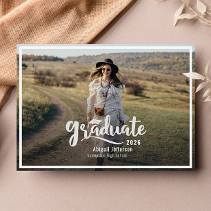 Anuncio Graduación 2025 Foto de grado