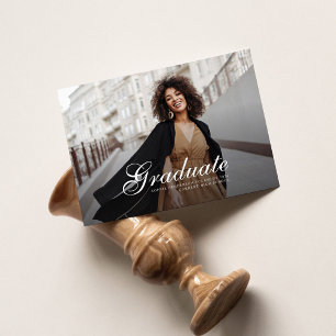 Anuncio Graduación 2025 Photo Script Modern Grad