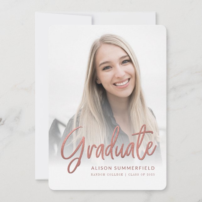 Anuncio Graduación 2025 Script Grad 2 Photos (Anverso)