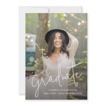 Graduación a mano Foto de graduado 2025