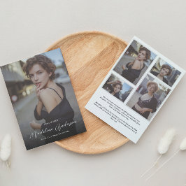 Anuncio Graduación clásica moderna de Collage de fotos