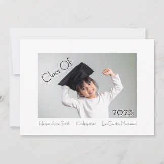 Anuncio Graduación clásica y moderna en jardines de infanc