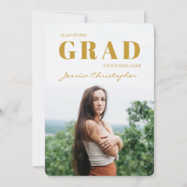 Anuncio Graduación contemporánea de grado 5 Collage de fot