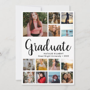 Anuncio Graduación de 13 Collages de fotos para graduados