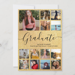 Anuncio Graduación de 14 Collages de fotos para graduados