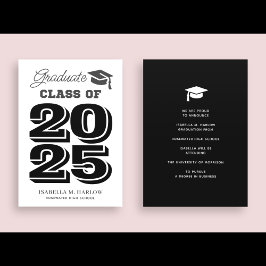 Anuncio Graduación de bachillerato 2025