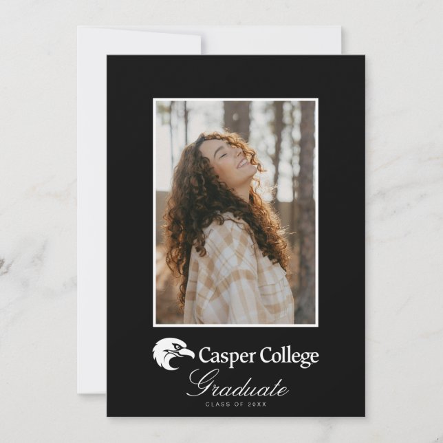 Anuncio Graduación de Casper College (Anverso)