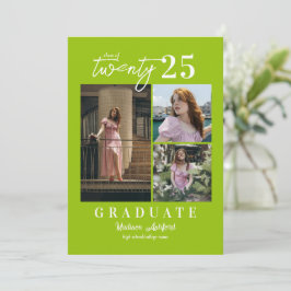 Anuncio Graduación de Collage de fotos de cítricos de guió