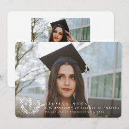 Anuncio Graduación de Enfermera Registrada de Asclepius Bl