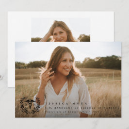 Anuncio Graduación de enfermeras de Black Caduceus RN