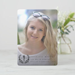 Anuncio Graduación de enfermero de Black Asclepius RN regi